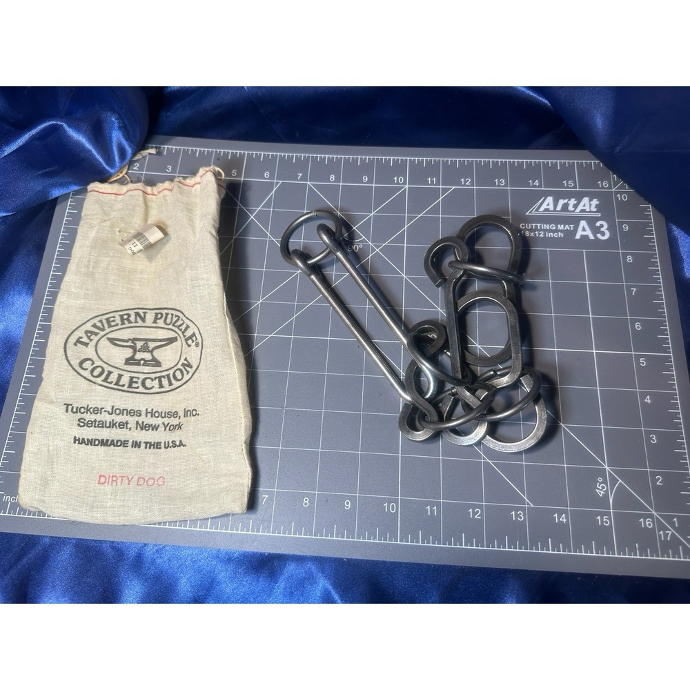 Tucker Jones Vintage Tavern Puzzle Collection Dirty Dog Puzzle - Made in USA